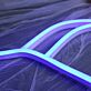 LED Neonschild Hut modernes Neon Wandlicht für Wohnzimmer Bar oder Büro