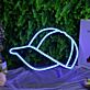 LED Neonschild Hut modernes Neon Wandlicht für Wohnzimmer Bar oder Büro