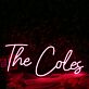 The Coles LED-Neonschild für Hochzeit Feier