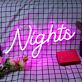 Nights LED Neonschild für Schlafzimmer und Wohnzimmer