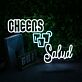 CHEERS Salud LED-Neonschild für Bar und Party