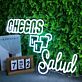 CHEERS Salud LED-Neonschild für Bar und Party