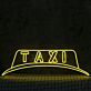 TAXI Hut LED Neonschild Gelbes Neonlicht als Wanddekoration für Bar Club Garage Spielzimmer und moderne Räume