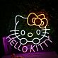 HELLO KITTY LED-Neonschild Kinderzimmer Dekoration