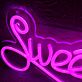 Sweet 16 LED-Neonschild Geburtstag Party