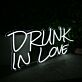 DRUNK IN LOVE LED-Neonschild für Bar und Club