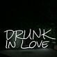 DRUNK IN LOVE LED-Neonschild für Bar und Club