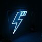 LED Neonschild Blitz modernes Neon Wandlicht für Wohnzimmer Büro oder Dekoration