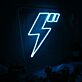 LED Neonschild Blitz modernes Neon Wandlicht für Wohnzimmer Büro oder Dekoration