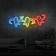 tanzende Affen LED-Neonschild für Kinderzimmer Spielzimmer
