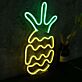 LED Neonschild Burger modernes Neon Wandlicht für Küche Restaurant Imbiss oder Dekoration