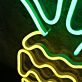 LED Neonschild Burger modernes Neon Wandlicht für Küche Restaurant Imbiss oder Dekoration