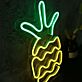 LED Neonschild Burger modernes Neon Wandlicht für Küche Restaurant Imbiss oder Dekoration
