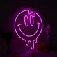 Schmelzendes Smiley Gesicht LED-Neonschild Wohnzimmer Bar