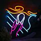 Angel Figur LED Neonschild Künstlerisches Menschen Motiv Neon Wandlicht
