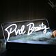 Pvd Beauty LED-Neonschild für Kosmetikstudio und Friseursalon