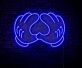 Herzform Handgeste LED-Neonschild Wohnzimmer Schlafzimmer