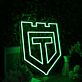 Modernes LED Neonschild Schild Symbol abstraktes Neon Wandlicht für Wohnzimmer Büro oder Bar