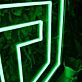 Modernes LED Neonschild Schild Symbol abstraktes Neon Wandlicht für Wohnzimmer Büro oder Bar