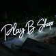 Play B Sharp LED-Neonschild Musikstudio Wohnzimmer