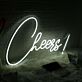 Cheers LED Neonschild für Wohnzimmer und Bar