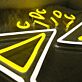 zwei Cocktailgläser LED-Neonschild für Bar Party