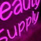Double Beauty Beauty Supply LED-Neonschild für Kosmetikstudio Friseursalon