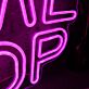 COME SHOP LED-Neonschild für Laden oder Einkaufszentrum