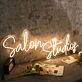 Salon Studios LED-Neonschild für Friseursalon oder Studio