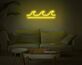 Meereswellen LED-Neonschild für Wohnzimmer Schlafzimmer