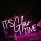 IT'S Glow TIME LED-Neonschild für Bar Club
