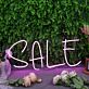 Sale LED Neonschild für Geschäft und Schaufenster
