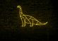 Geometrisches Dinosaurier Neon LED Neonschild
