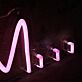 MMM LED Neonschild für Wohnzimmer und Bar