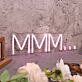 MMM LED Neonschild für Wohnzimmer und Bar