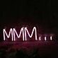 MMM LED Neonschild für Wohnzimmer und Bar