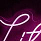 Little Lady LED-Neonschild für Kinderzimmer und Boutique