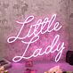 Little Lady LED-Neonschild für Kinderzimmer und Boutique