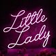 Little Lady LED-Neonschild für Kinderzimmer und Boutique