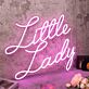 Little Lady LED-Neonschild für Kinderzimmer und Boutique