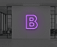 Großbuchstabe B LED Neonschild für Büro und Arbeitsplatz
