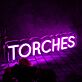TORCHES LED Neonschild für Bar und Eventdekoration