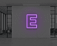 Buchstabe E LED Neonschild für Büro und Wohnzimmer