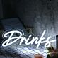Drinks LED-Neonschild für Bar und Party