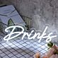 Drinks LED-Neonschild für Bar und Party