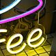 Coffee LED-Neonschild für Café und Küche