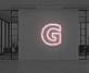 Buchstabe G LED Neonschild für Büro und Arbeitsplatz