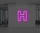 Buchstabe H LED Neonschild für Büro und Empfangsbereich