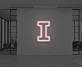 Buchstabe I LED Neonschild für Büro und Wohnzimmer