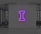 Buchstabe I LED Neonschild für Büro und Wohnzimmer